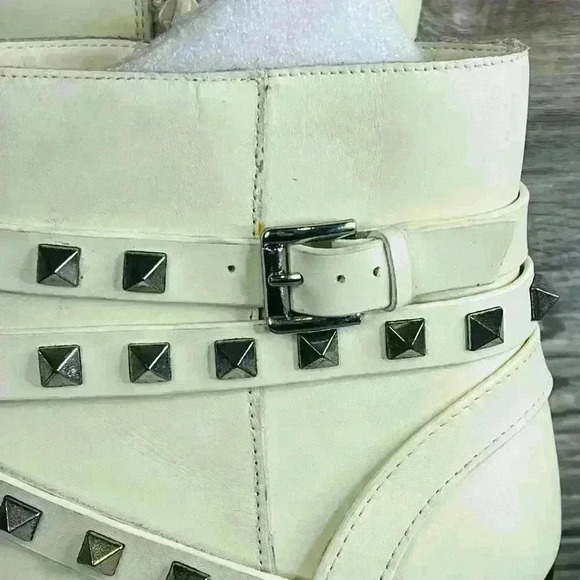 Steve Madden Conran Womens Studded Boots Botties - Picture 4 of 16